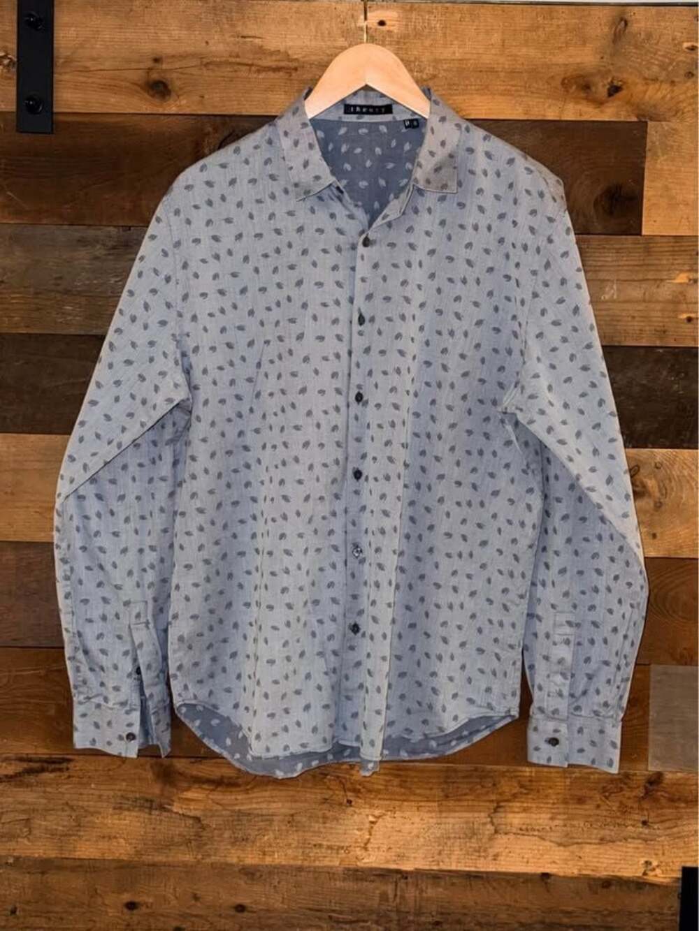 Theory Long Sleeve Shirt Mens XL 0528